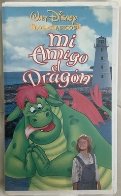 Mi Amigo El Dragón Walt Disney Clásicos En Español VHS 1991 Color  Collectible
