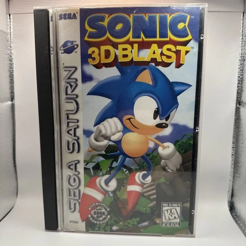 Sonic 3D Blast Sega Saturn  CIB