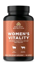 Ancient Nutrition - Women's Vitality with Grass-Fed Liver, Adrenal and Thyroid
