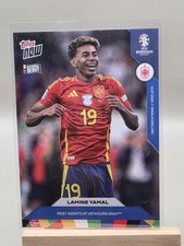 2024 Topps Now Lamine Yamal RC #67 Most Assists at UEFA EURO 2024 Spain Rookie