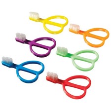 Plak Smacker 10021 Infant Stage 2 Toothbrushes 28-Tuft Assorted 24/Pk