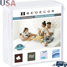 Waterproof Mattress Protector Incontinence Potty Training Durable Fitted Cover