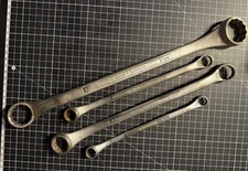 Lot Of 4 vintage Craftsman combination box end wrenches -V- series