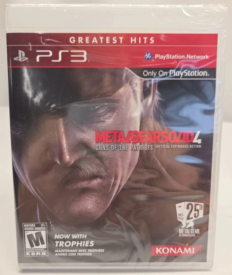PS3 Metal Gear Solid 4: Guns Of The Patriots – PAL, Bon état