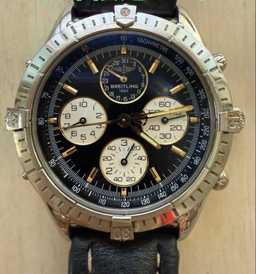 BREITLING  A33012　Chronograph Breitling Black Men's watch