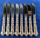 8 Gorham Strasbourg Sterling Silver Butter Spreader Knife Knives NO Mono
