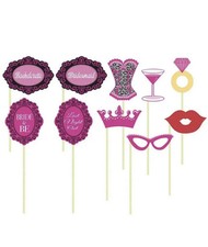 10 BRIDE TO BE PHOTO PROPS BRIDAL BASH PARTY DECORATION BACHELORETTE
