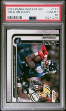 2022 Panini Instant Nfl Treylon Burks #111 PSA 10 Tennessee Titans