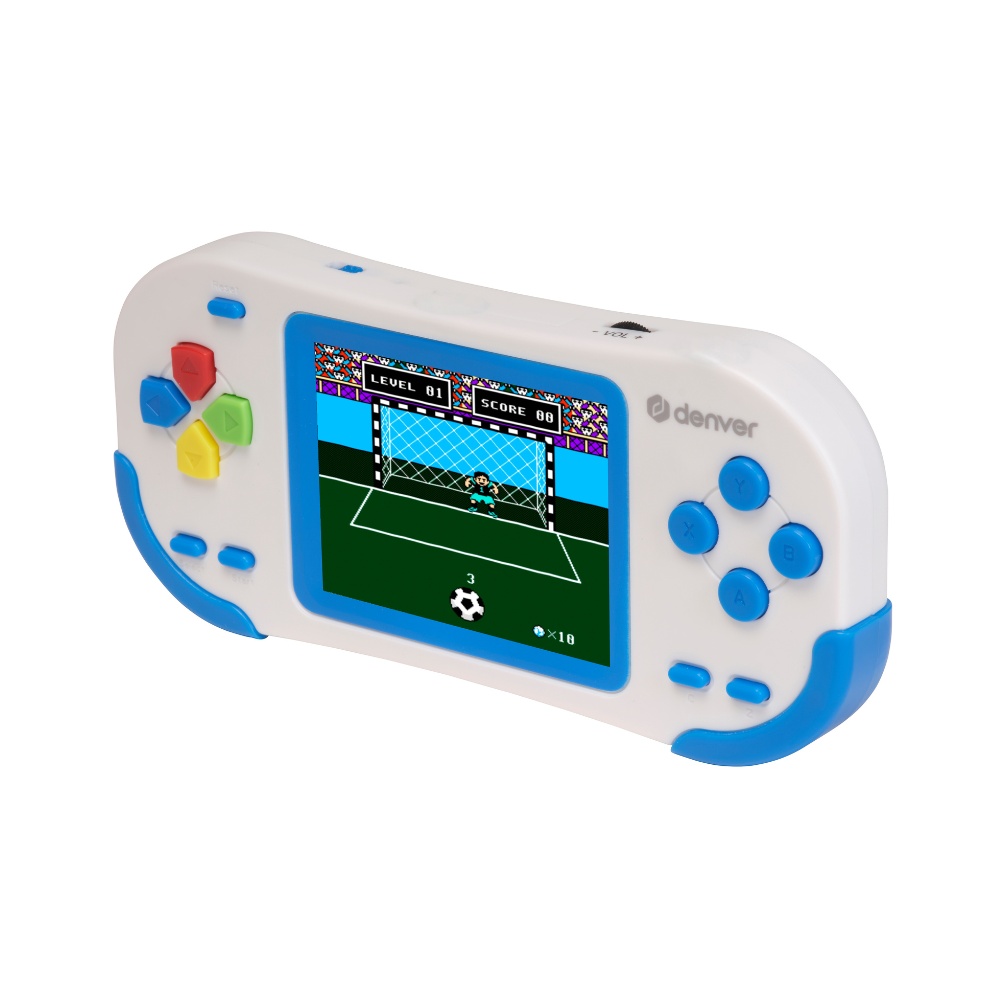 Denver Portable Game Pad 2.8"" LCD Screen 200 Games Built In Game Console GMP-295