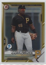 2021 Bowman Draft 1st Edition Gold Foil 14/50 Alexander Mojica #BD-75 1n2k