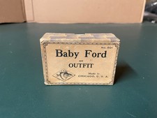 Vintage teens early '20's Baby Ford and Outfit Tootsietoy ? Ford in original box