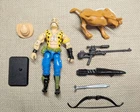 Vintage 1990s G.I. Joe Figure - Gnawgahyde - Mostly Complete! - Great Cond!