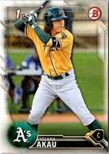 2016 Bowman #BP22 Iolana Akau Prospects