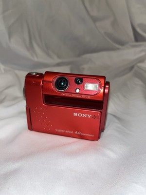 Sony Cyber-shot DSC-F77a Red Digital Camera Japanese Import *READ