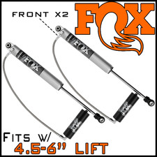 Fox 2.0 Performance Front Reservoir Shocks Fit 20-26 Jeep Gladiator 4.5-6 Lift Fox 2.0 Performance Front Reservoir Shocks Fit 20-26 Jeep Gladiator 4.5-6 Lift