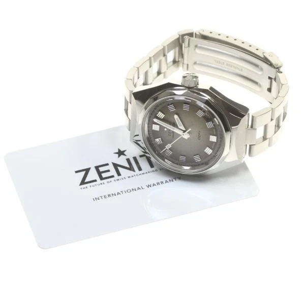 Zenith — Zenith Defy Revival 03.A3642.670 37mm SS Automatic Date Watch #C3780