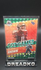 2021 Panini Mosaic - Got Game? A.J. Brown #GG-19 Green Mosaic Prizm