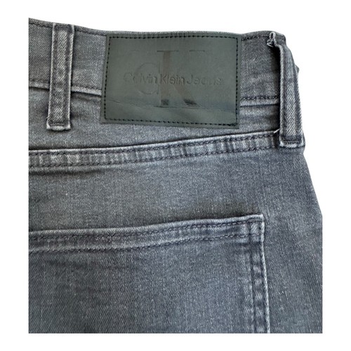 Enzo Jeans Chino Uomo Slim Fit Nero - Vita Regolare W42 / L32 In Cotone E Lycra