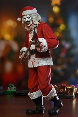 PREORDER Terrifier 3 Art The Clown Santa Uit Bloody Ultimate Actionfigur