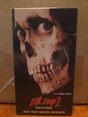 Evil Dead 2 Dead By Dawn  Horror VHS Movie- Sam Raimi-Bruce Campbell