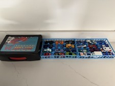 Vintage Hot Wheels 24 Car Carry Case w/ 24Cars Mostly hot wheels with others