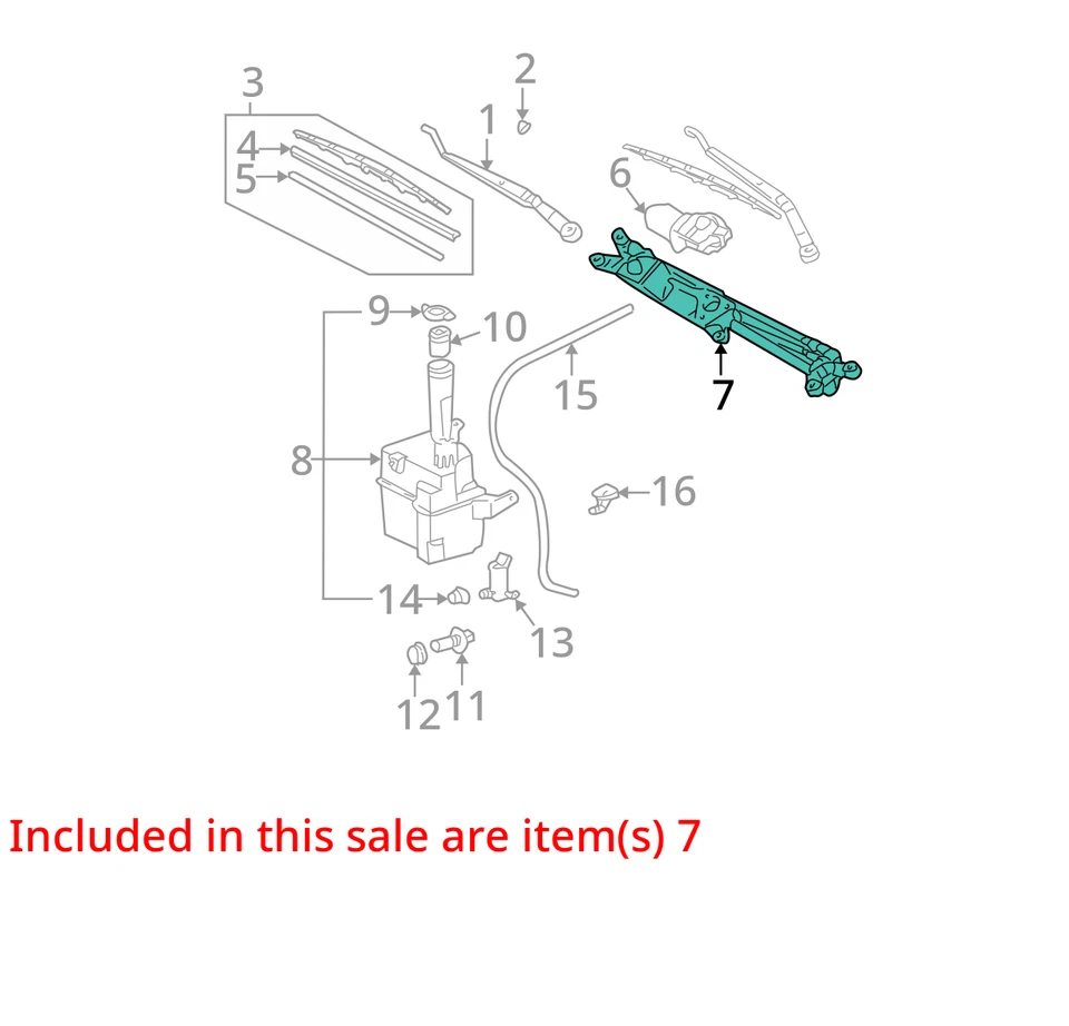 Toyota Solara 2000 limpiaparabrisas transmisión OEM 115 k millas - LKQ393665878 Foto 4 de 4