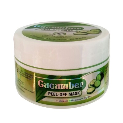 Women Cucumber Facial Peel Off Mask - Deep Cleansing and Hydrating-Pack OF 1