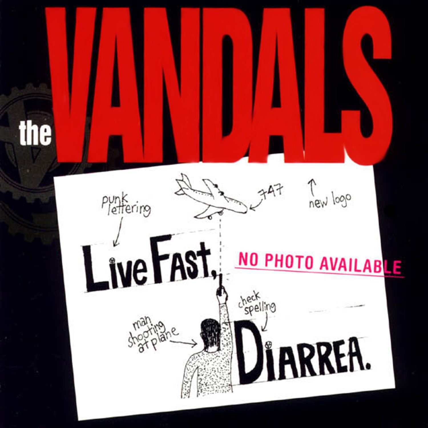 The Vandals Live Fast Diarrhea (Vinyl LP)