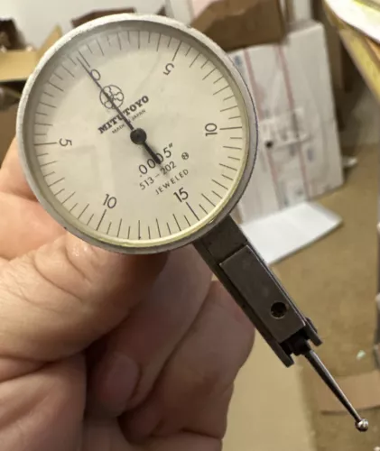 Mitutoyo Self Reversing Dial Test Indicator .0005” Machinist Tool Maker 513-202