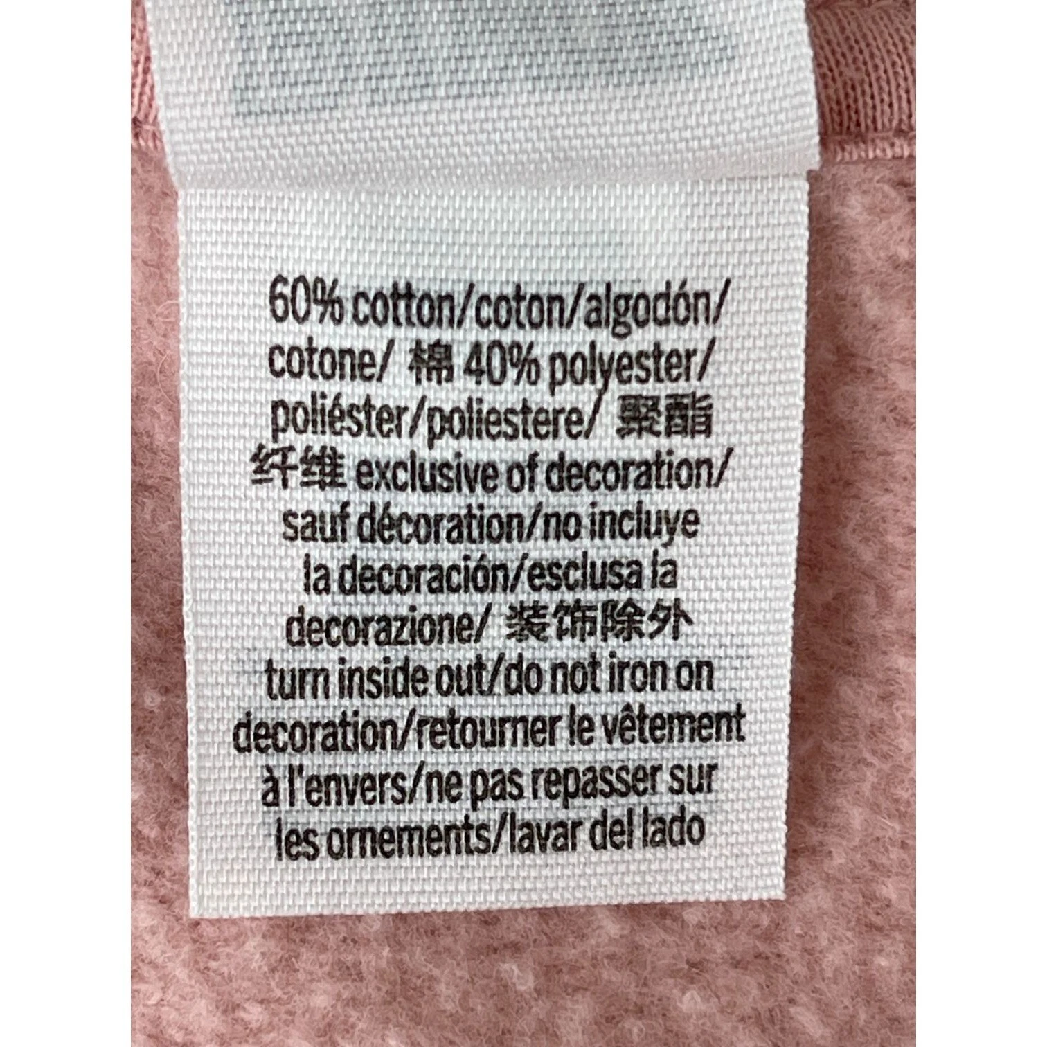 UNDERCOVER Felpa con cappuccio ROSA Victoria's Secret PICCOLA Felpa Rosa Chiaro French Terry