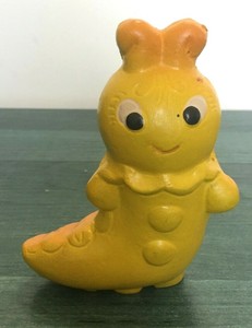 rubber caterpillar toy