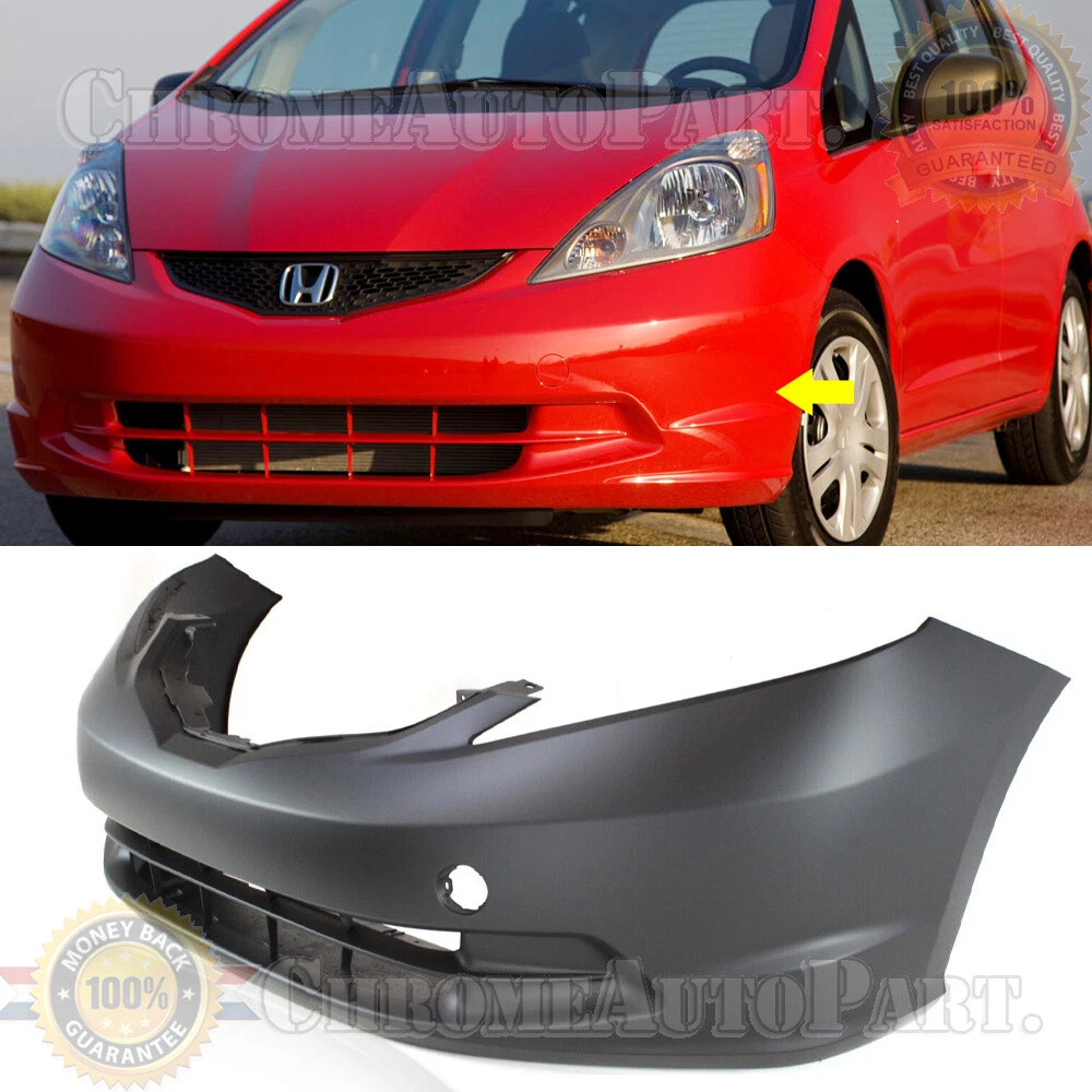 Primed Front Bumper Cover For 2009 2013 Honda Fit eBay