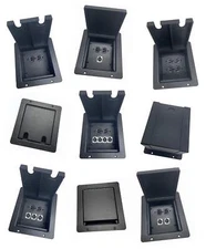 USA Made PROCRAFT Stage Pocket /Floor Box w/ AC Power/Any Config/ Solder Style