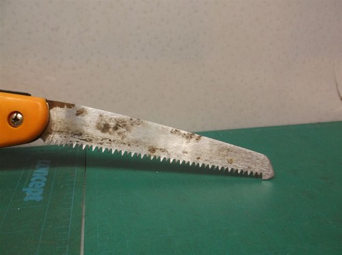 Fiskars Folding Pruning Saw To Cut Tree 