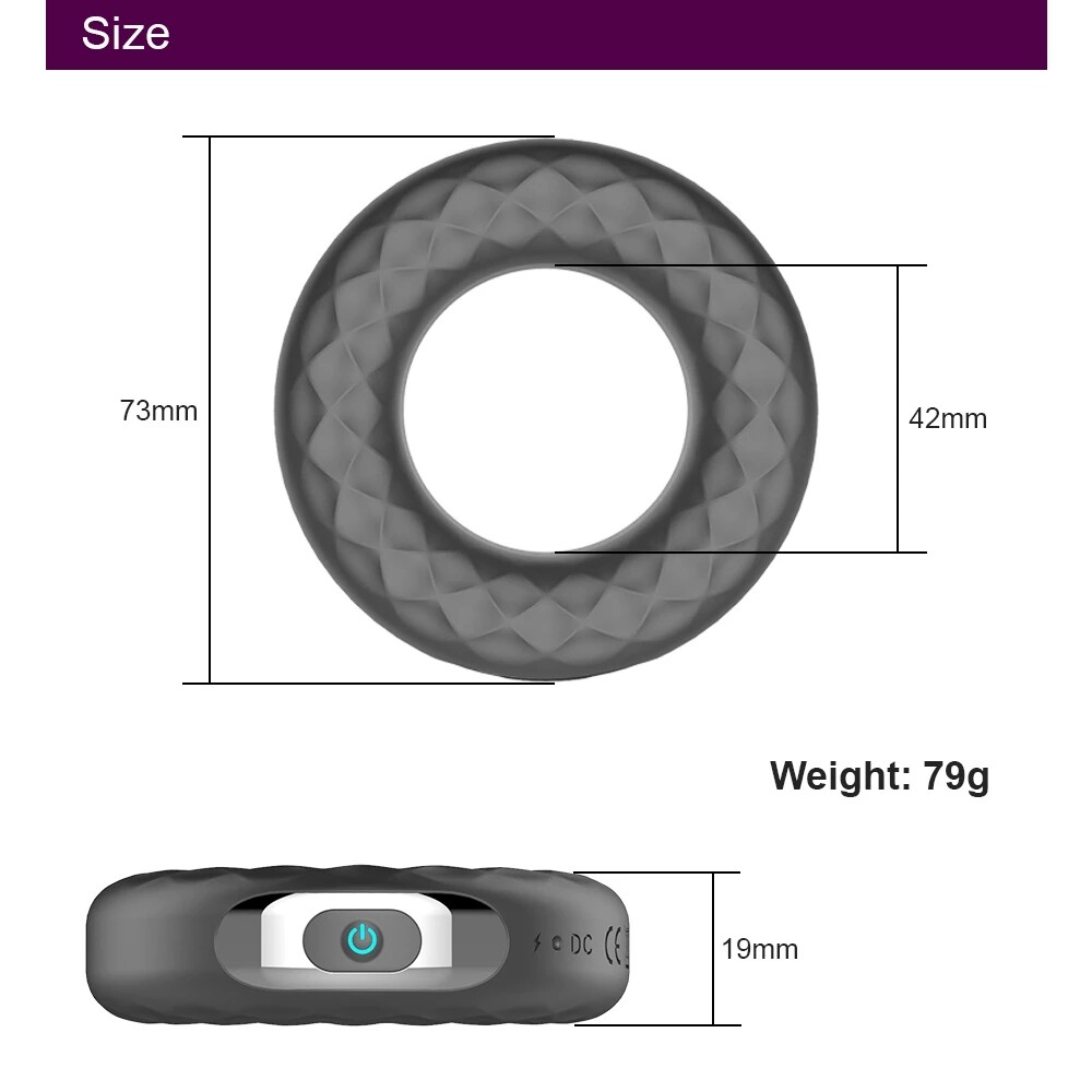 gogo vibrating ring Gold Glam Vibrating Cock Ring – PinkCherry main image 0