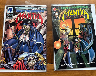 Mantra Lot of 2 #14 #16 Malibu 1994 Ultraverse Comic Books