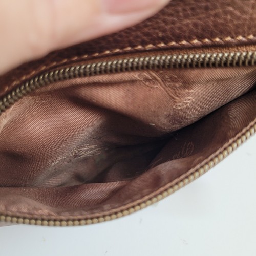 Fossil 1954 Classic Key Brown Leather Handbag Purse Hobo Boho 75082 Descript! - Picture 13 of 24