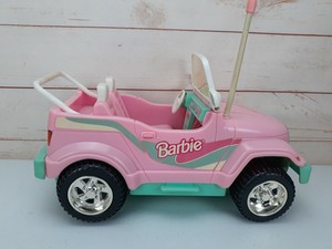 barbie remote control jeep