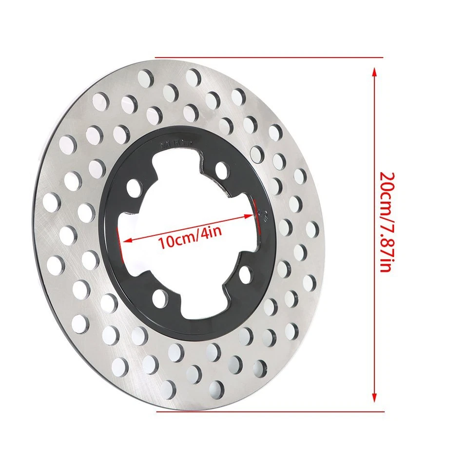 Pinzas de freno delanteras y rotores de freno para Yamaha Grizzly 350 400 450 YFM 2007-2014 Foto 4 de 4