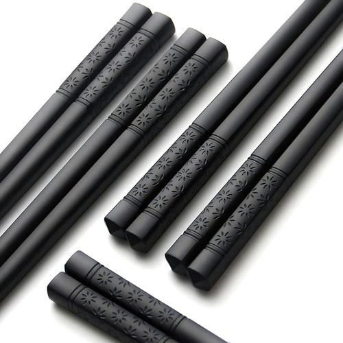 Reusable Fiberglass Chopsticks Healthy & Durable Dishwasher Safe Non Slip ShipAU - Picture 2 of 6