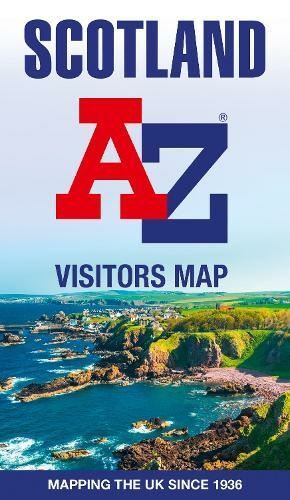 Scotland A-Z Visitors Map by A-Z Maps