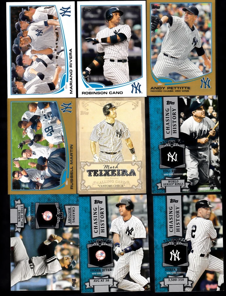 2013 TOPPS 系列 1 & 2 - 纽约洋基队 + 金色,三叶草,+++ 查看说明 — 第 4/4 张图片