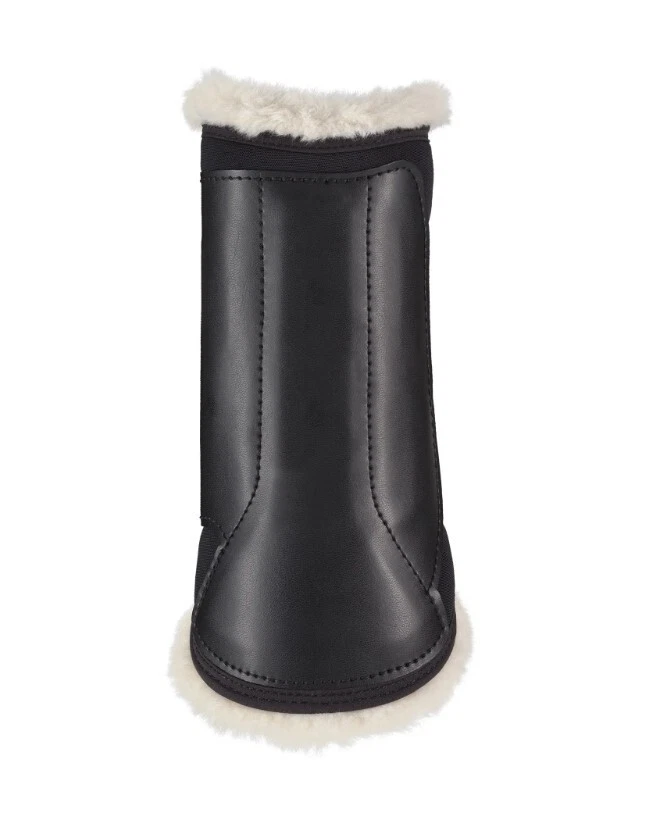 Botas EquiFit Essential Everyday con lana de oveja - delanteras - negras/naturales Foto 2 de 2