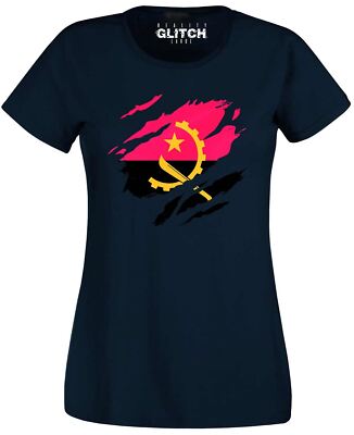 Reality Glitch Torn Malta Flag Graphic T-Shirt For Women – Soft Cotton Tee With Premium Print