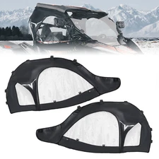 UTV Soft Upper Doors Cab Enclosures Set Black for CFMOTO ZFORCE 950 2020-2024