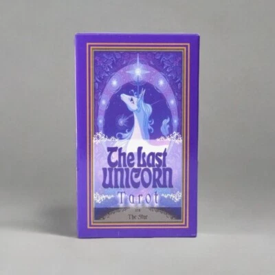 The Last Unicorn Tarot Cards, Playing Game Card, 80s Nostalgia Vintage Cartoon