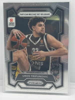 Uros Trifunovic 2023-24 Panini Prizm Turkish Airlines EuroLeague Basketball # 65