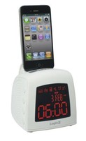 Clock Radio, Timecurve Fm, White Clock Radio, Timecurve Fm, White