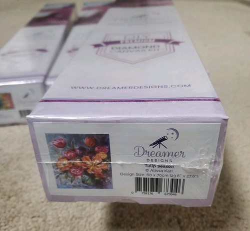 Dreamer Designs Diamond Art "Tulip Season" by Alissa Kari NEW Sold OUT! ~ round~ - Picture 3 of 3