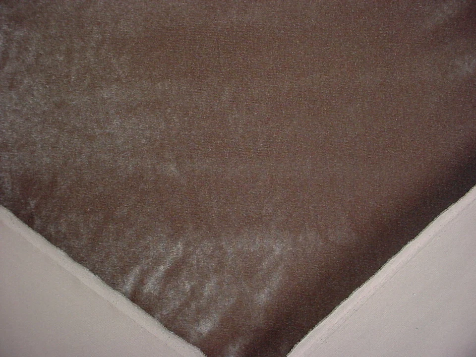 Tela de tapicería para cortinas de seda gris terciopelo Quai de Seine 5-1/4Y Nobilis 10364 Foto 3 de 3